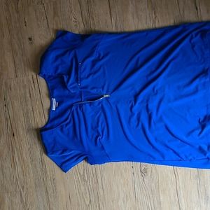 Pretty blue top. Great top for dressing up. Foz and Ali is the brand.